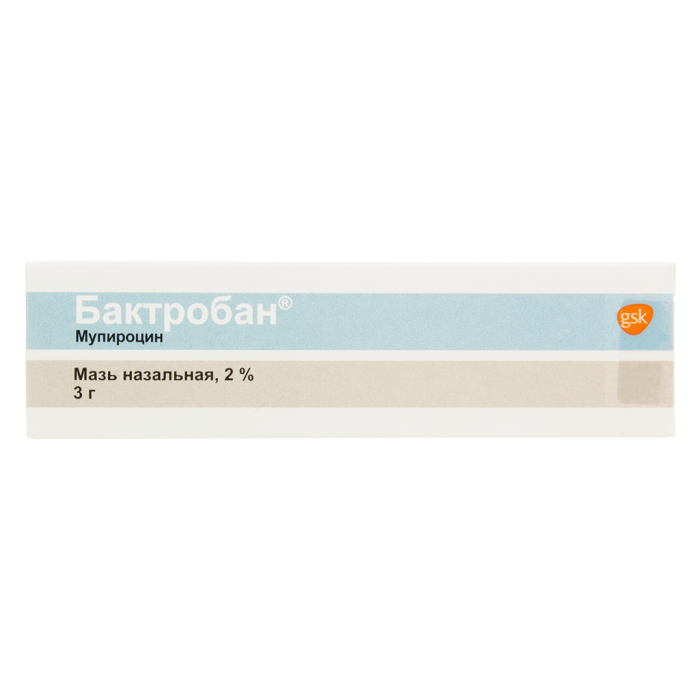 Бактробан мазь назальная 2 % 3 г 1 шт