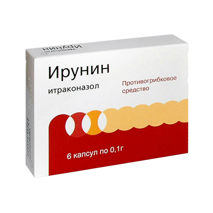 Ирунин капсулы 100 мг 6 шт