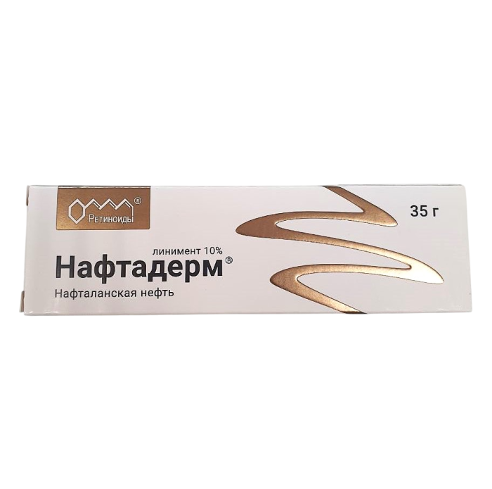 Нафтадерм линимент 10 % 35 г 1 шт