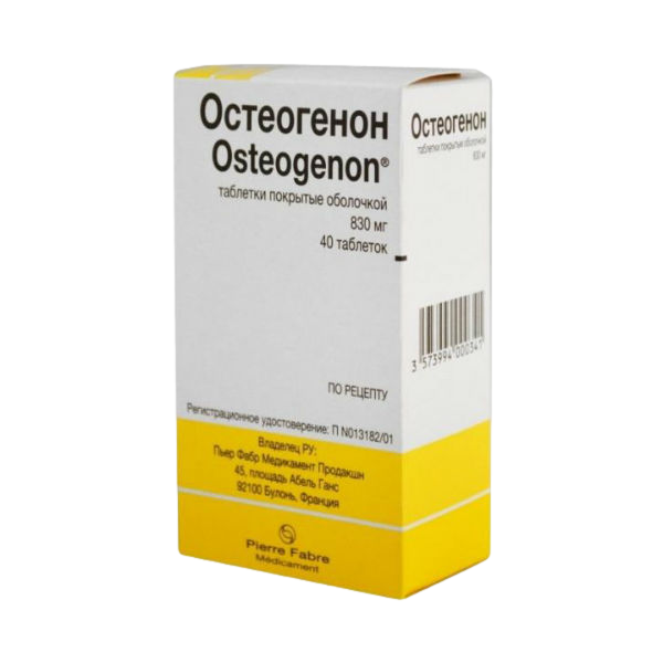 Остеогенон таблетки покрытоб 830 мг 40 шт