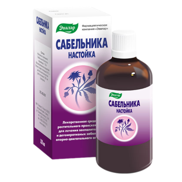 Сабельник настойка 50 мл 1 шт